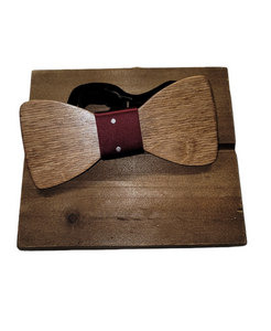 Oak Wooden Bow-Tie